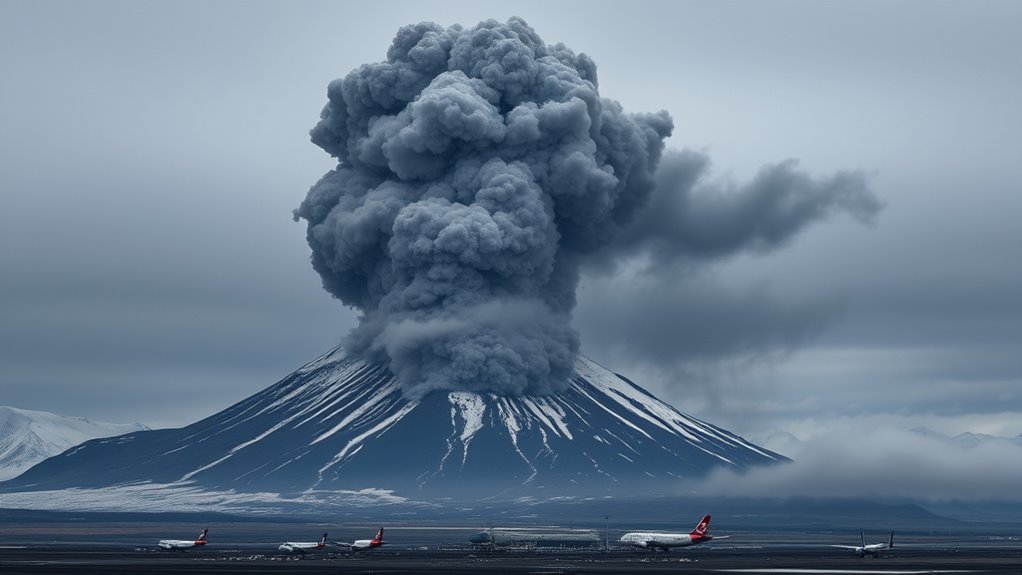 volcanic ash disrupts global economy