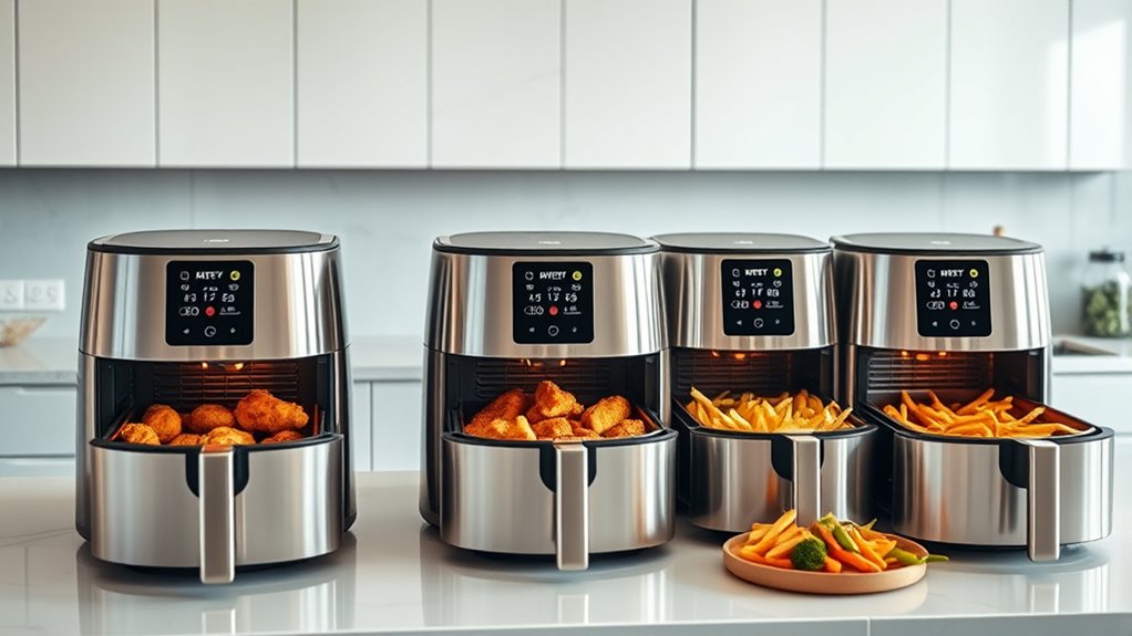 large family air fryer options