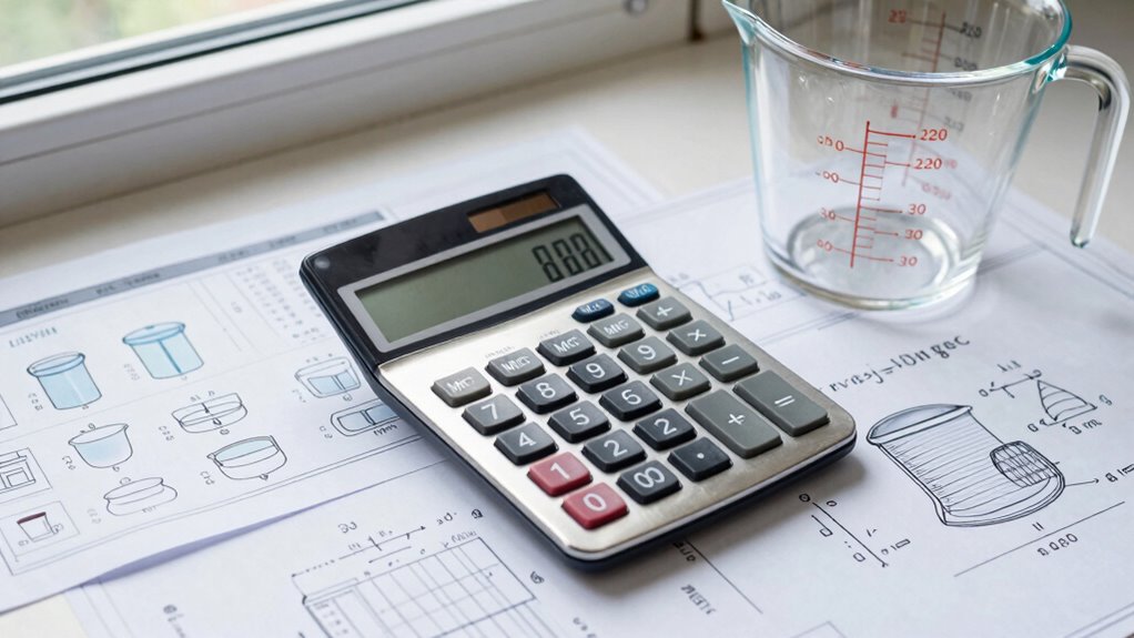 accurate water storage calculations