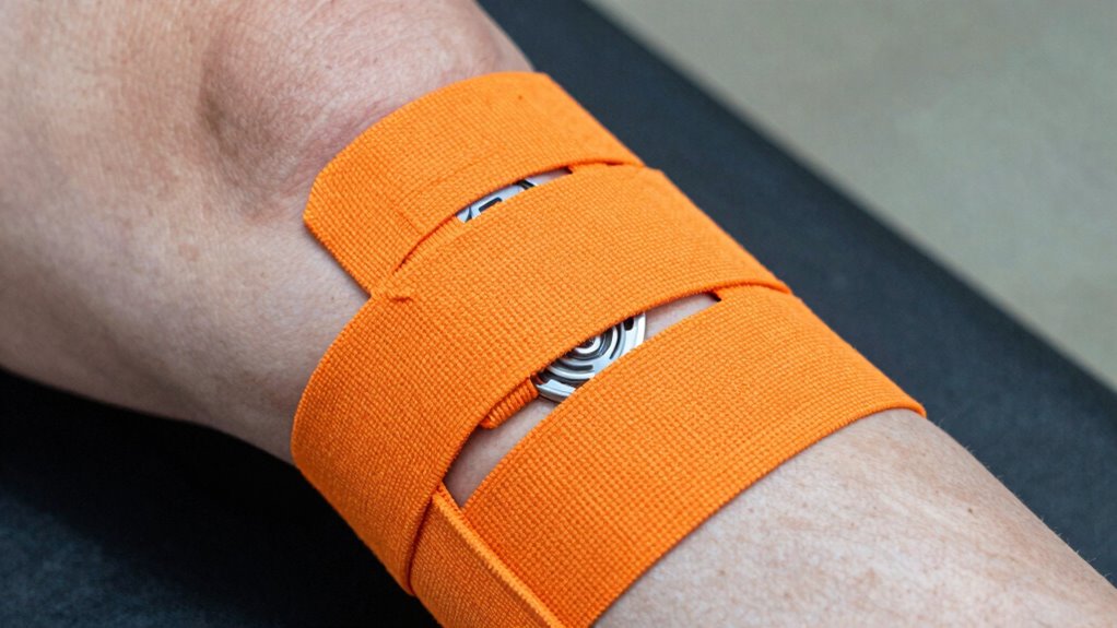 apply tourniquet above wound