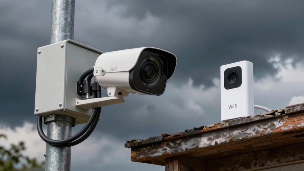 backup power extends camera operation