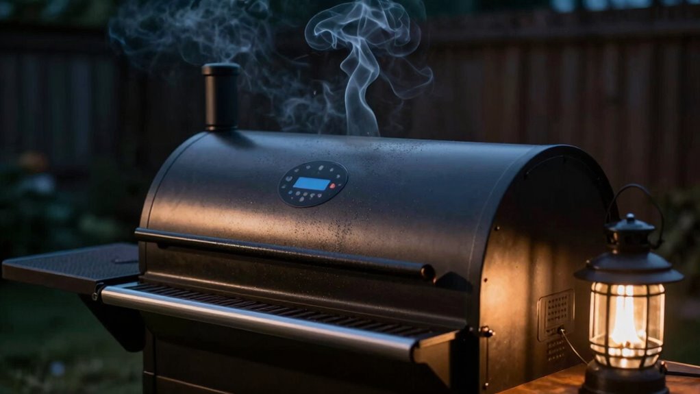 backup power keeps smoking