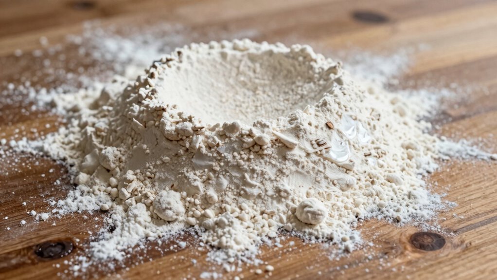 check flour consistency regularly