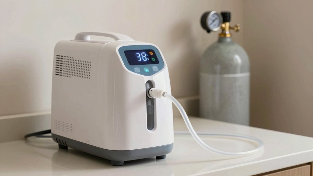 concentrators versus oxygen tanks