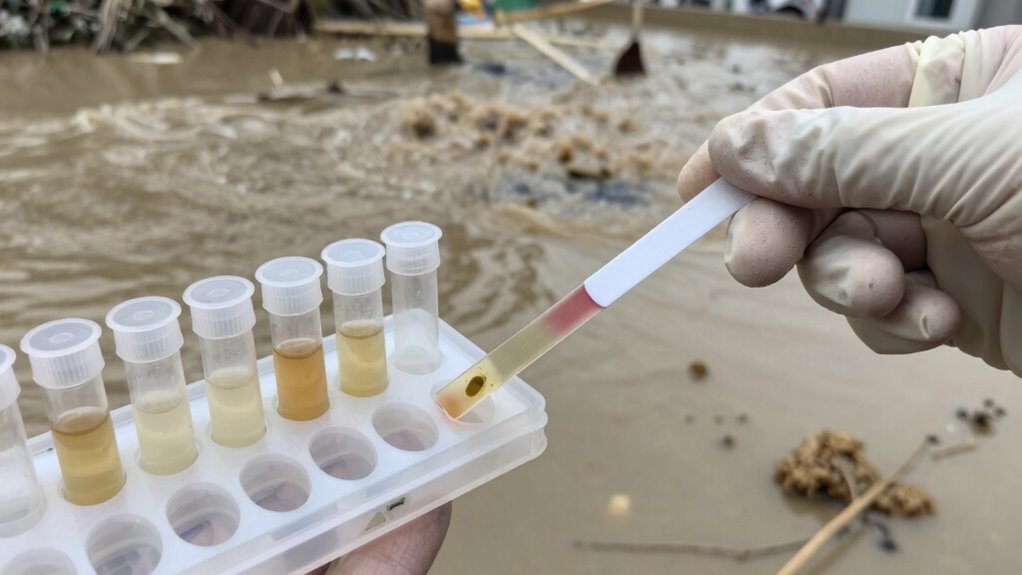 flood water testing procedures