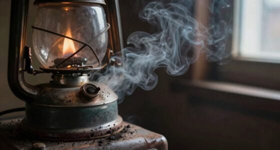 heater soot odor ventilation