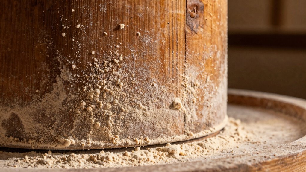 incorrect flour texture setting