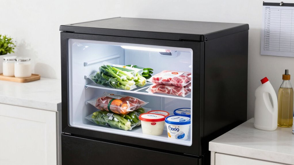 inspect clean organize restock