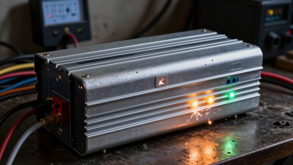 inverter power surge trips