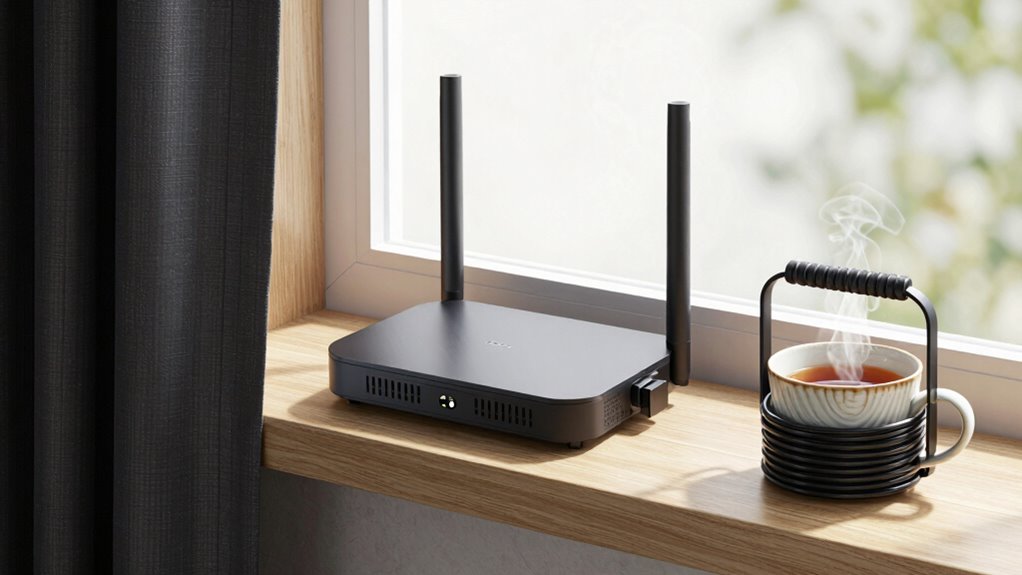 maintain router during power outage