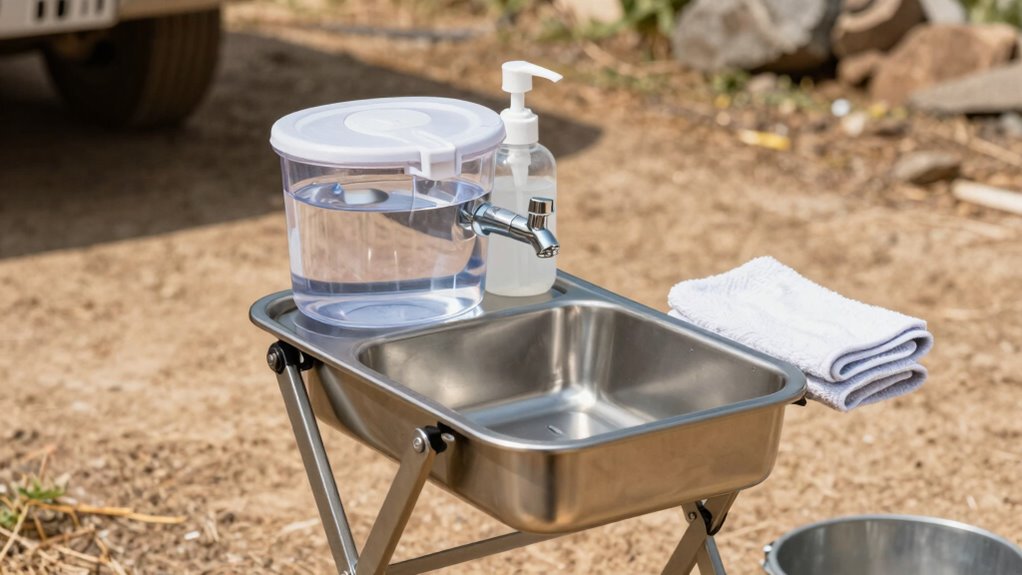 mobile durable accessible handwashing