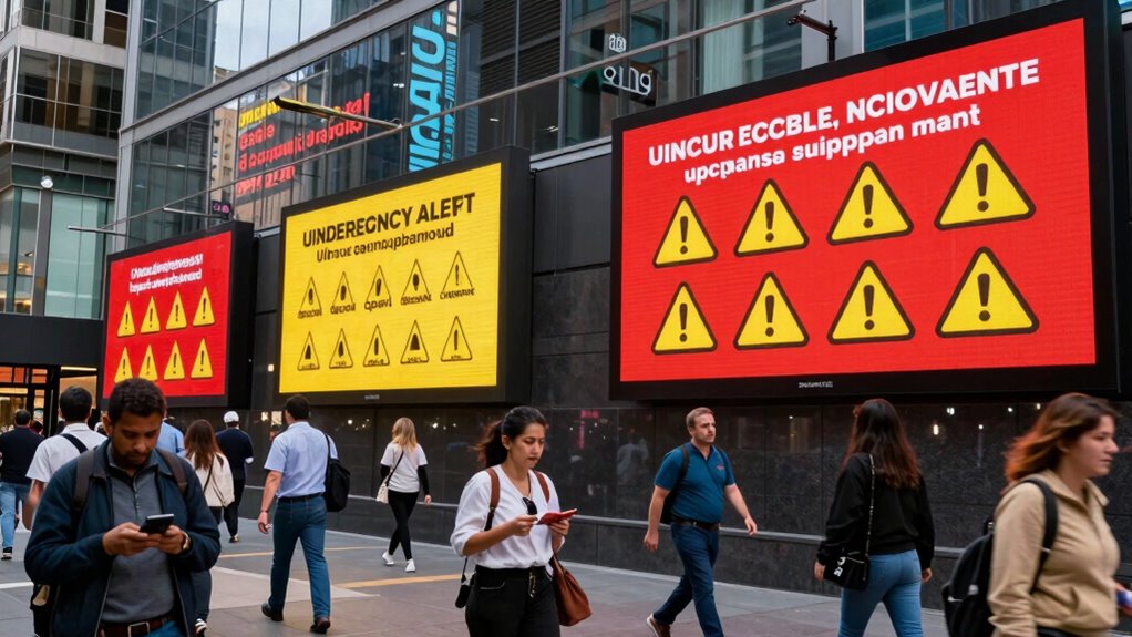 multilingual emergency notification significance