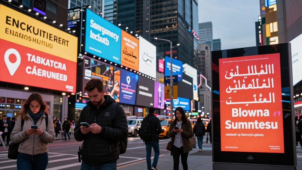 multilingual real time emergency alerts