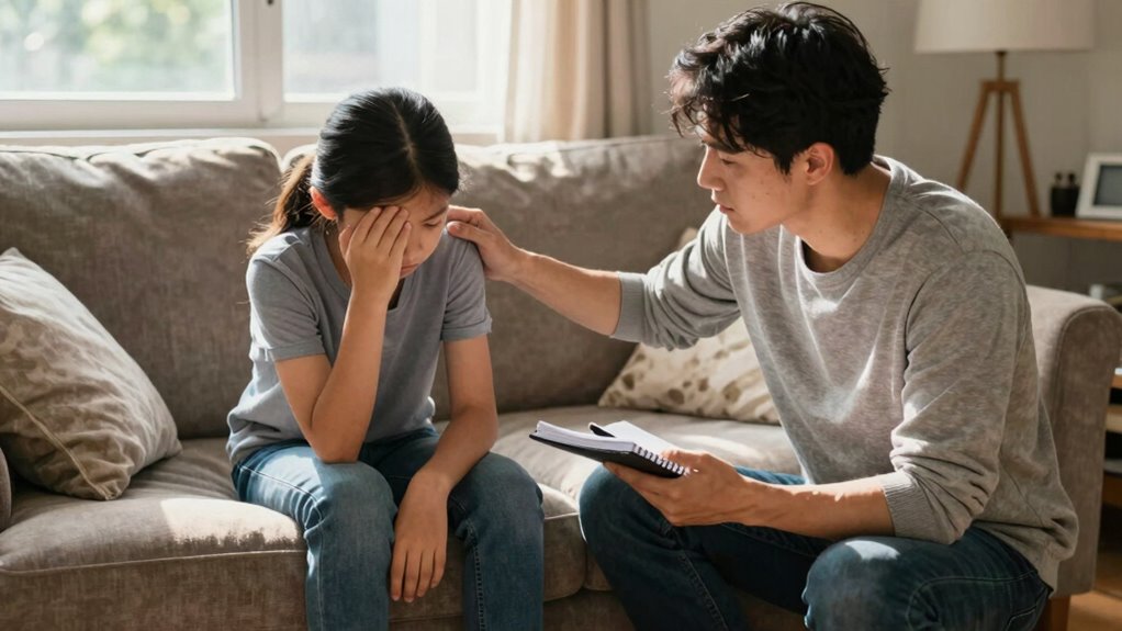 offer practical reassurance support