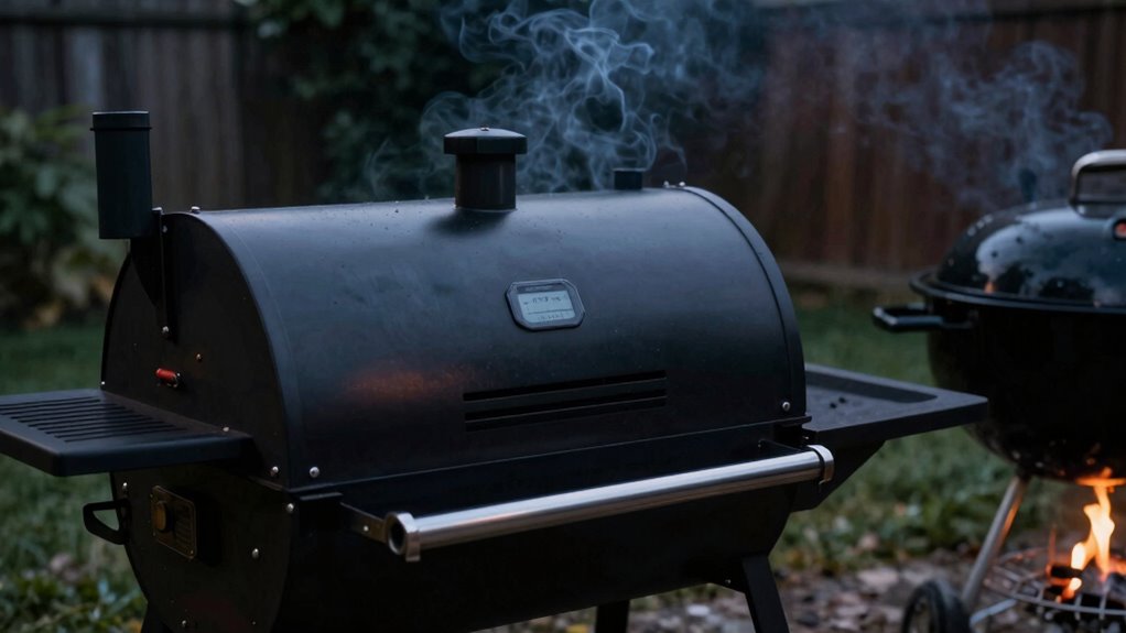 pellet smoker power outage