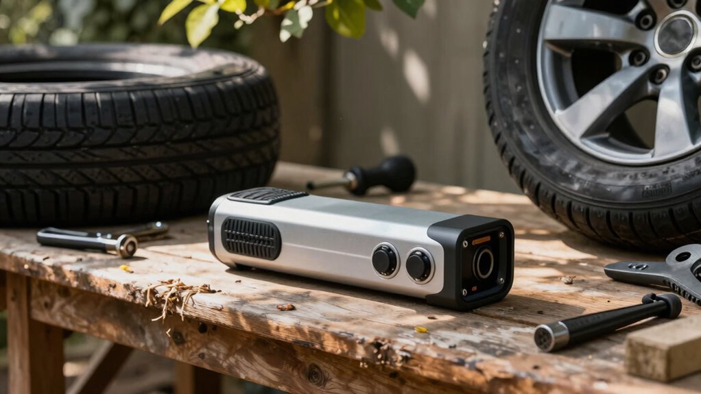 portable tire machine usage