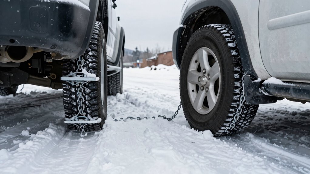 proper traction device use