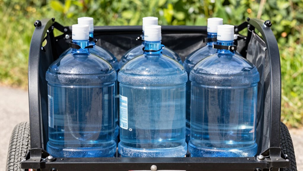 proper water load distribution