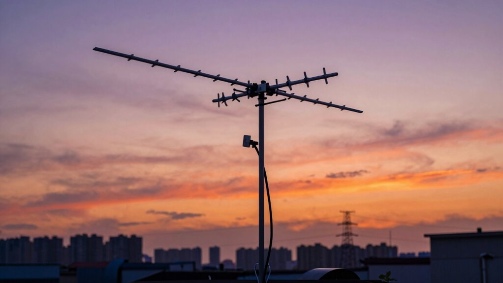 raise antenna before upgrade