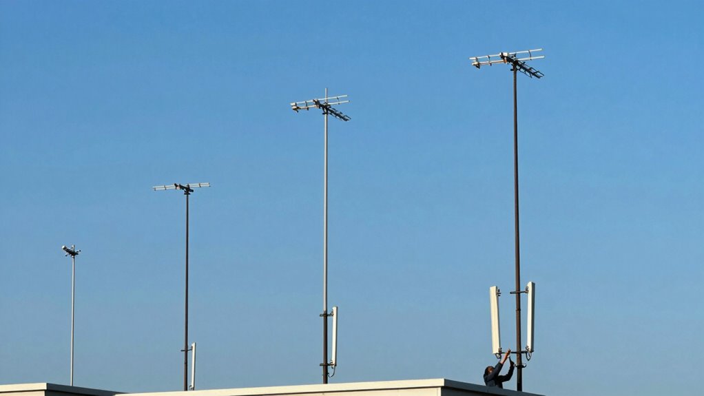 raise antenna for better reception