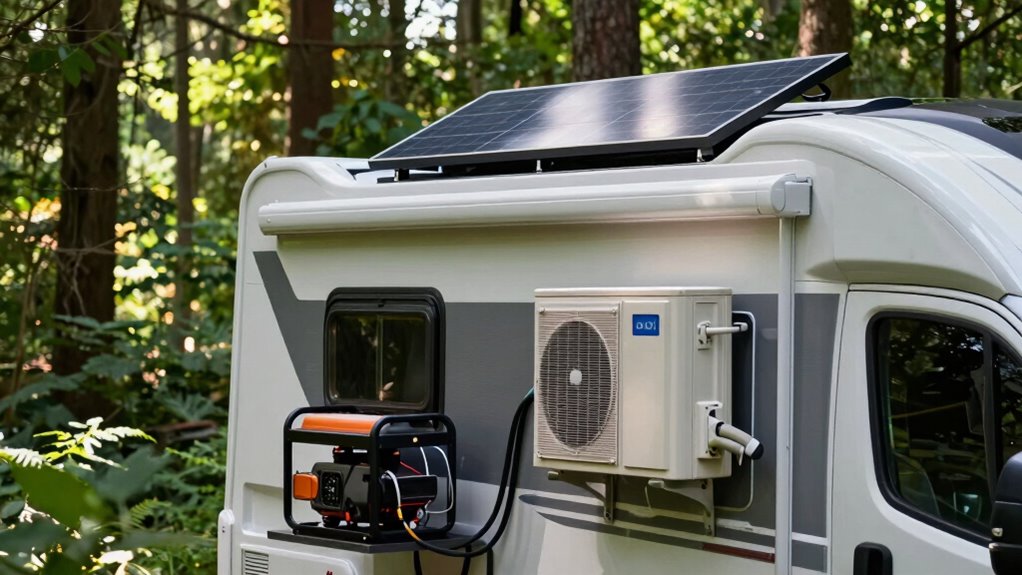 rv a c power consumption