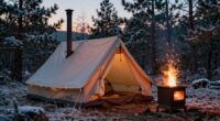 safe camping with fires