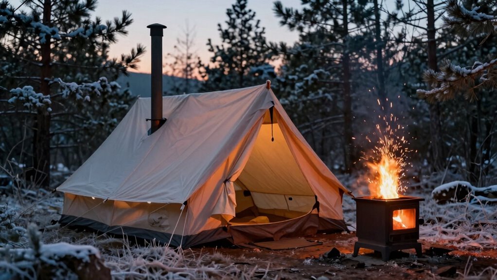 safe camping with fires