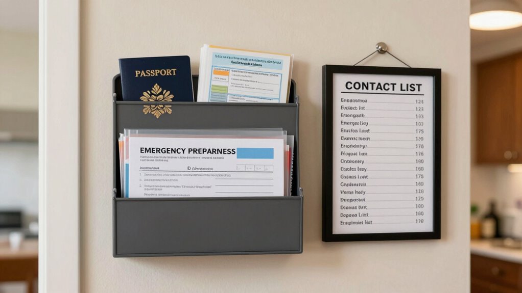 secure documents and contacts
