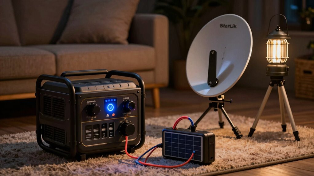 solar backup and generator