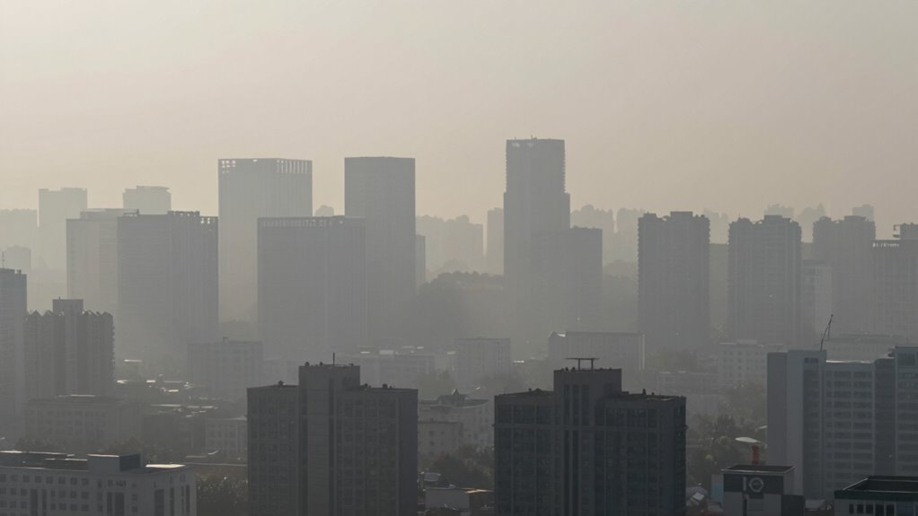 tiny harmful airborne particles