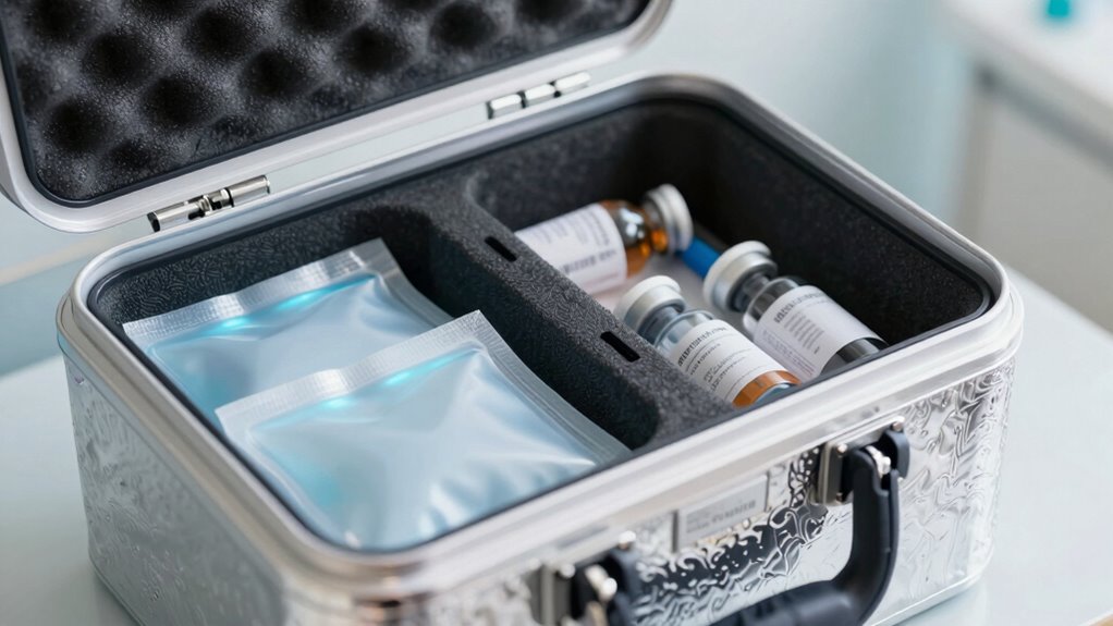 use insulated containers properly