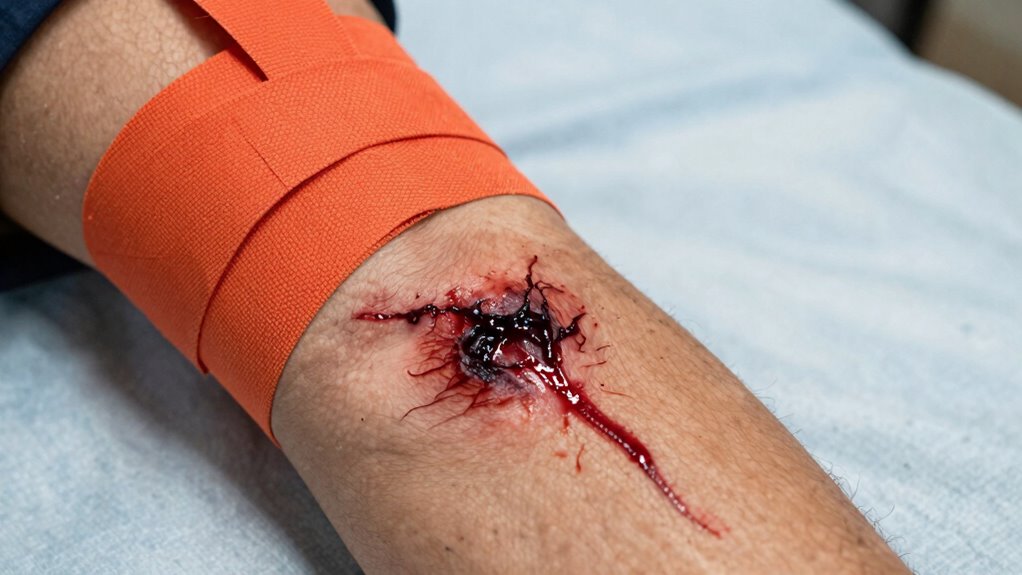 use tourniquet for severe bleeding