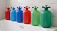 top bathtub water storage