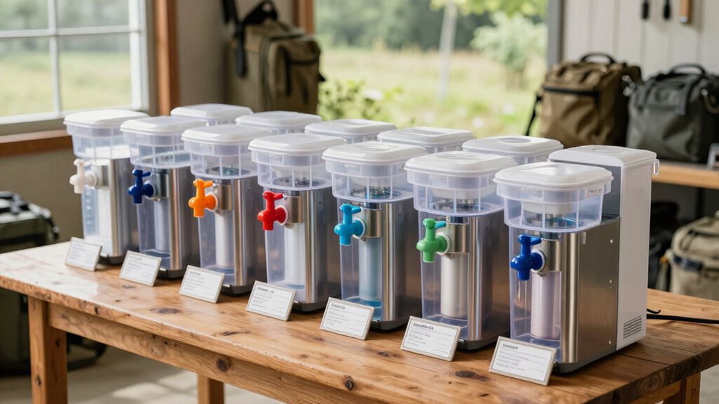 top gravity water filters