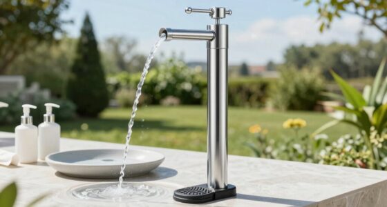 top portable handwash foot pumps