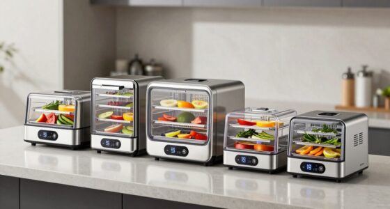 top stainless steel dehydrators