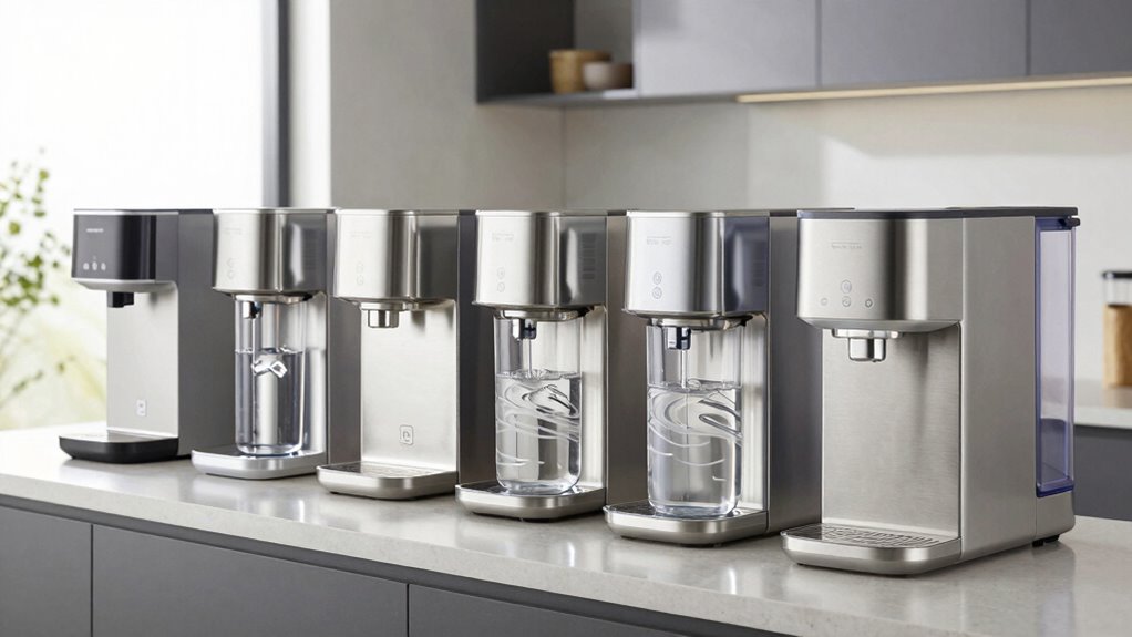 top stainless steel water distillers