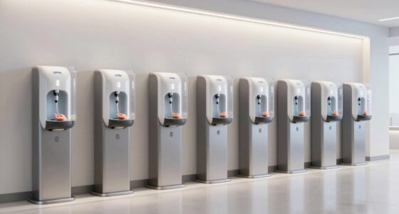 top waterless sanitizer stations