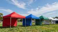 top wind resistant canopies