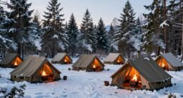 top wood stove tents