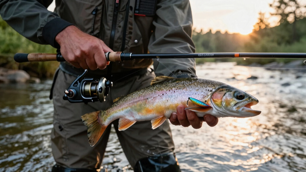 Secrets to Catching Giant Trout on a River Better Known for Catfish