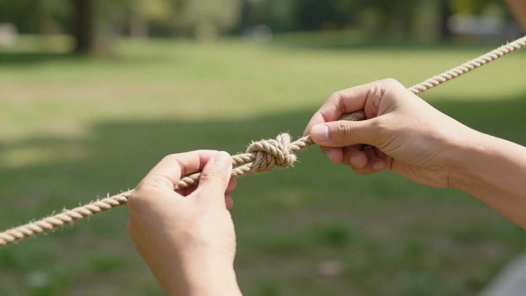 Learn How To Tie A Square Knot, The Fastest Way To Join Two Lengths Of Rope