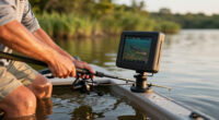 High-School Bass Angler Locating Gators With Forward-Facing Sonar Helps Snag A Cannibal Gator