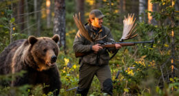 ‘I’m Glad I Blacked Out.’ Moose Hunter Miraculously Escapes Brown Bear Attack