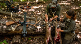 Maryland Crossbow Couple Doubles On Big Bucks The Same Evening