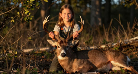This 11-Year-Old Shot A Giant Velvet Buck On Her Birthday