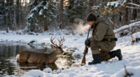 A Hunter’s Ethical Dilemma: The Buck I Was Snow Tracking Broke Through The Ice