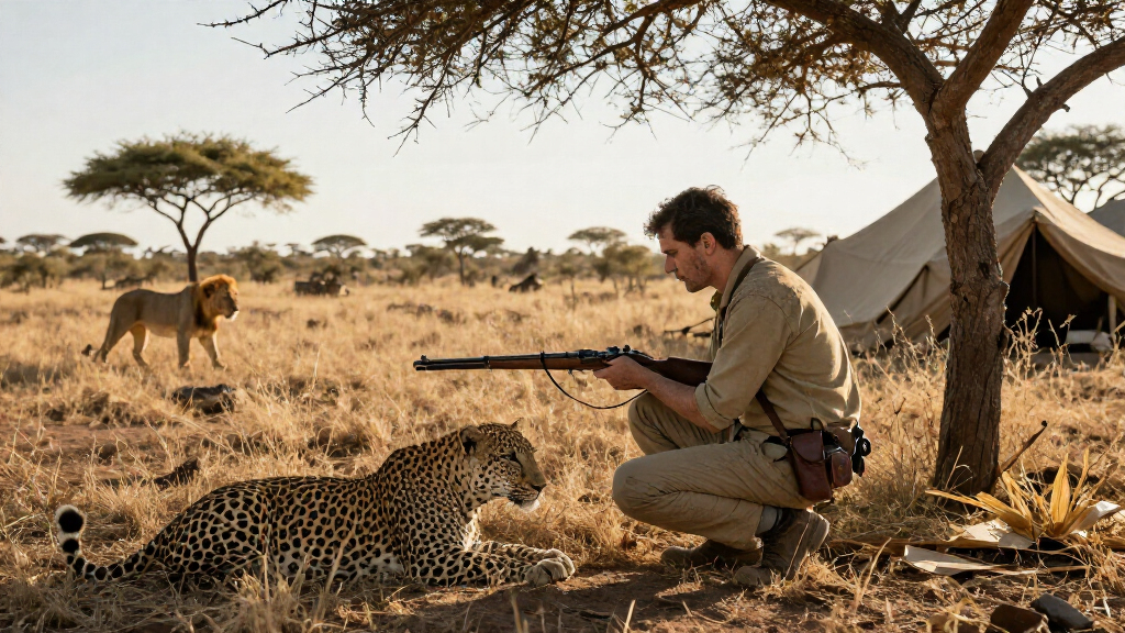 Jack O’Connor Dodged Hungry Lions To Take His First Leopard
