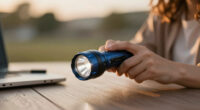 Wurkkos HD03 680 Lumen Rechargeable 95 CRI LED Clip Flashlight (Blue) $14