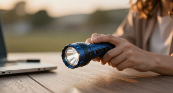 Wurkkos HD03 680 Lumen Rechargeable 95 CRI LED Clip Flashlight (Blue) $14